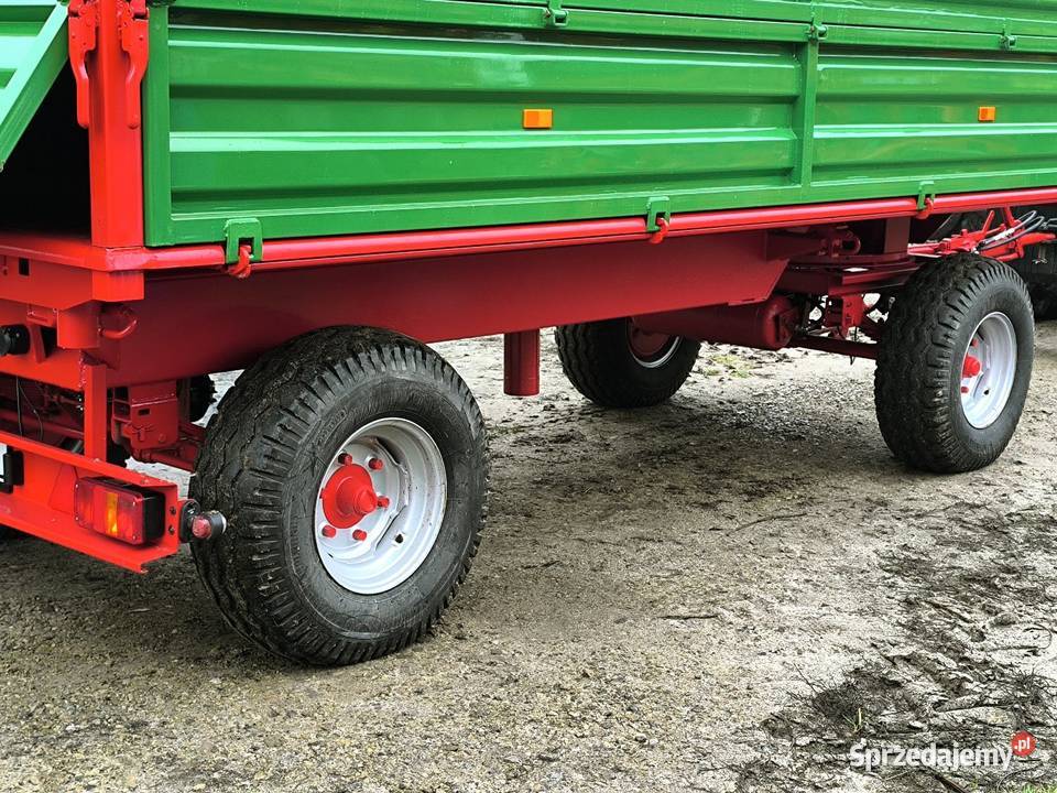 Przyczepa rolnicza niemiecka MAACK DMC8000 NOWA Lichty