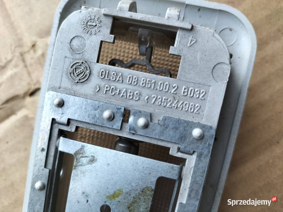 FIAT LAMPKA WNĘTRZA OŚWIETLENIE KABINY 735244962 Kamień-Kolonia