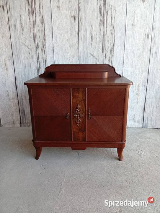 DĘBOWY BUFET POMOCNIK Z OKRESU MIĘDZYWOJENNEGO