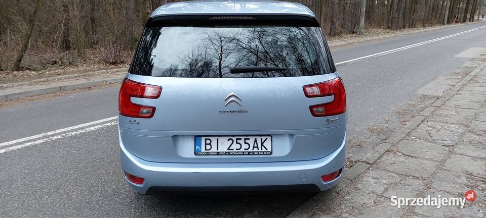 Citroen C4 Grand Picasso 16HDI 115 7os 2015 zmieniarka CD Białystok