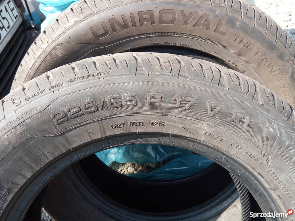 2xopony 22565r17 uniroyal 225 dolnośląskie Wałbrzych