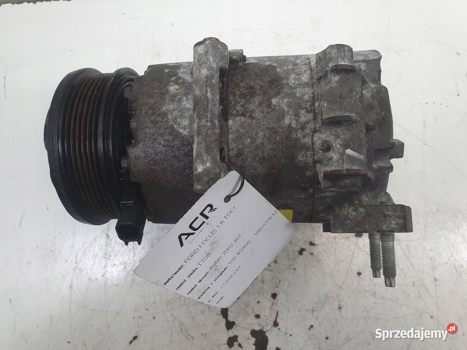 SPRĘŻARKA KLIMATYZACJI Ford Focus III MK3 16 Chełm sprzedam