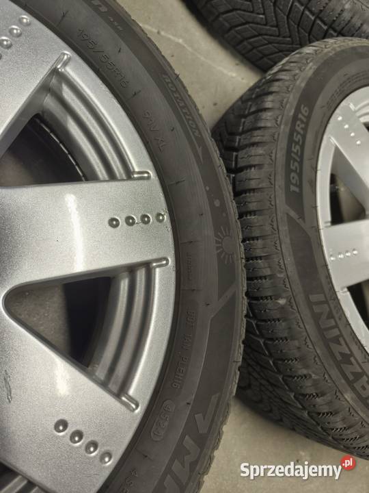 Alufelgi Koła 19555 R16 4x108 Opony Dębica