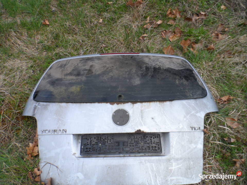 touran 2002r szyba tyl klapa