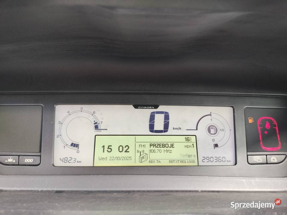 Citroen Grand Picasso benzynaLPG 7osobowy