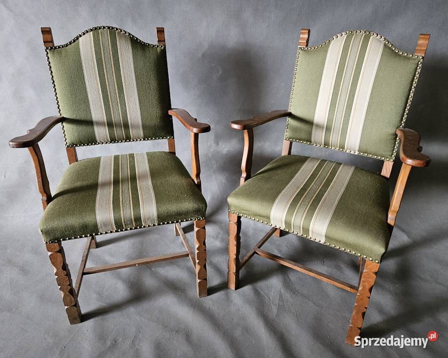 Fotel w stylu flamandzkim