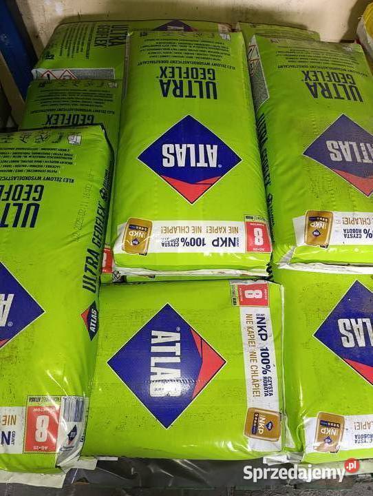 Atlas Geoflex Ultra Zielony 25 klej do płytek śląskie Rędziny