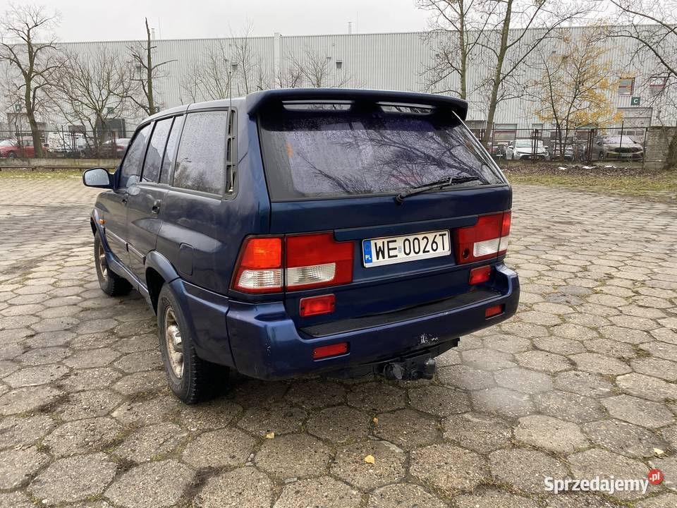 SsangYong Musso wół roboczy nieuszkodzony Warszawa