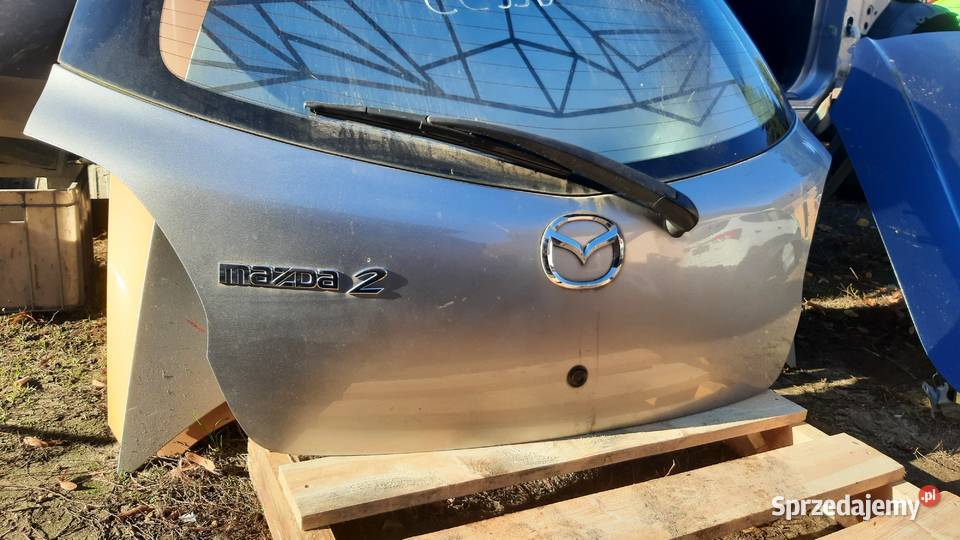 klapa bagażnika kompletna MAZDA 2 DE dolnośląskie Dębno sprzedam