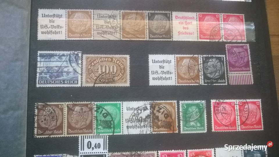 znaczki NIEMCY zestaw 82 stemplowane mazowieckie Warszawa