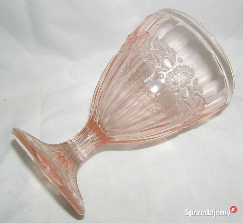 kielich vintage depresyjne szkło pinkAld dolnośląskie