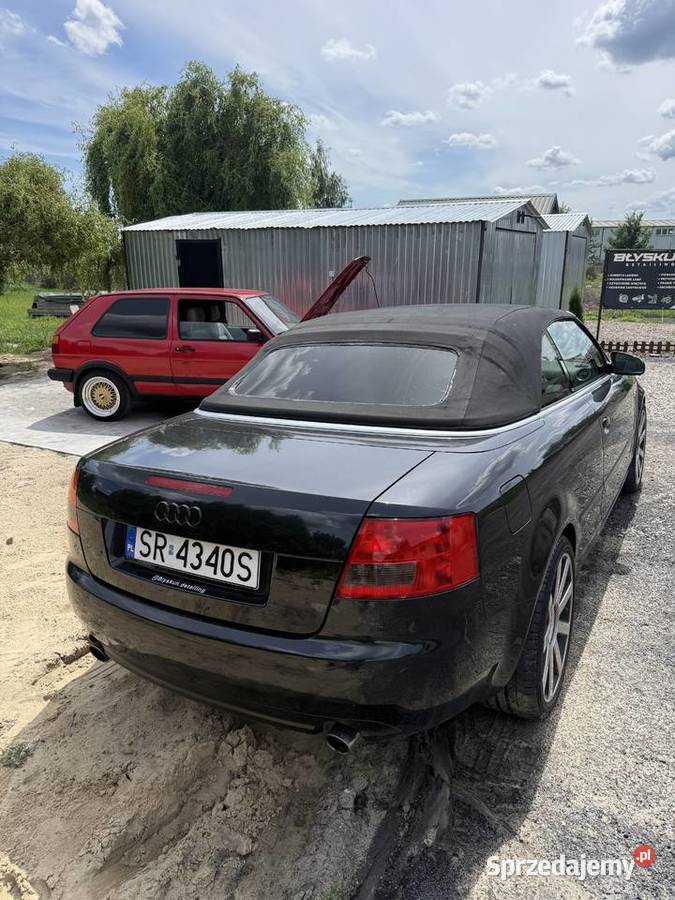 Audi a4b6 24 v6 Cabrio Rok produkcji 2002 Międzyrzec Podlaski
