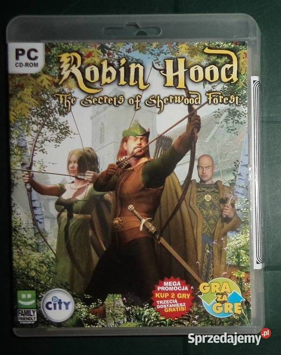 Robin Hood the secret of sherwood forest PC CD przygodowe Rzeszów
