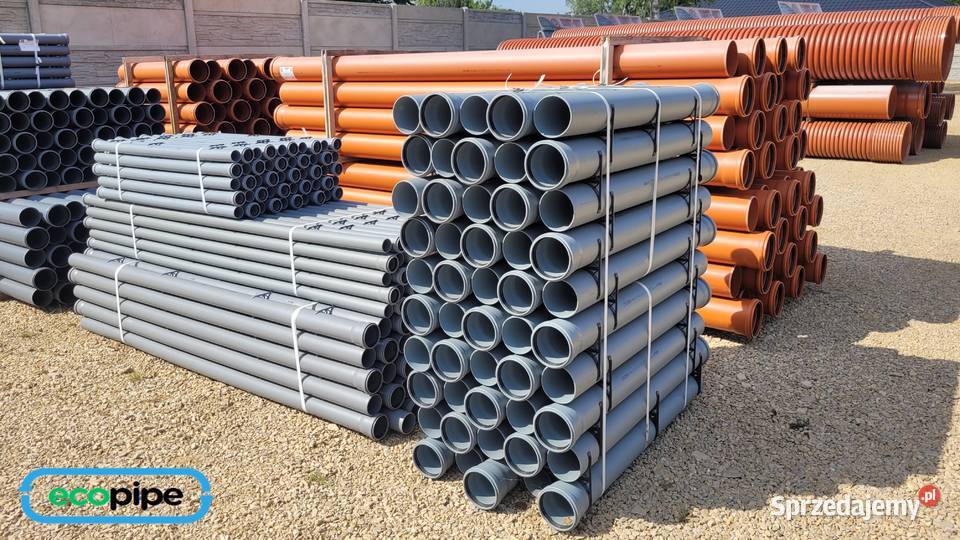 Rury kanalizacyjne PVC zjazdowe przepustowe Kłobuck sprzedam