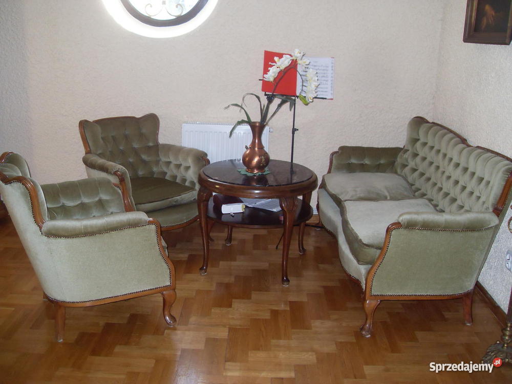 STYLOWA KANAPA 2 FOTELE Chotomów