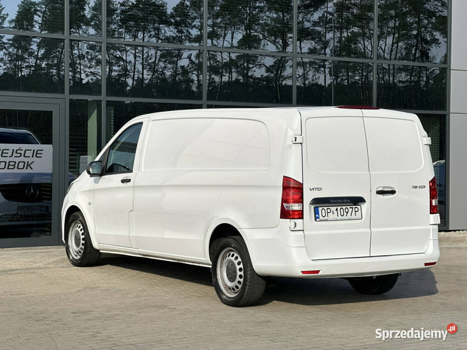 Mercedes Vito LONG 1Rej 2021r 1ręka SalonPL wspomaganie kierownicy Kąty Opolskie sprzedam