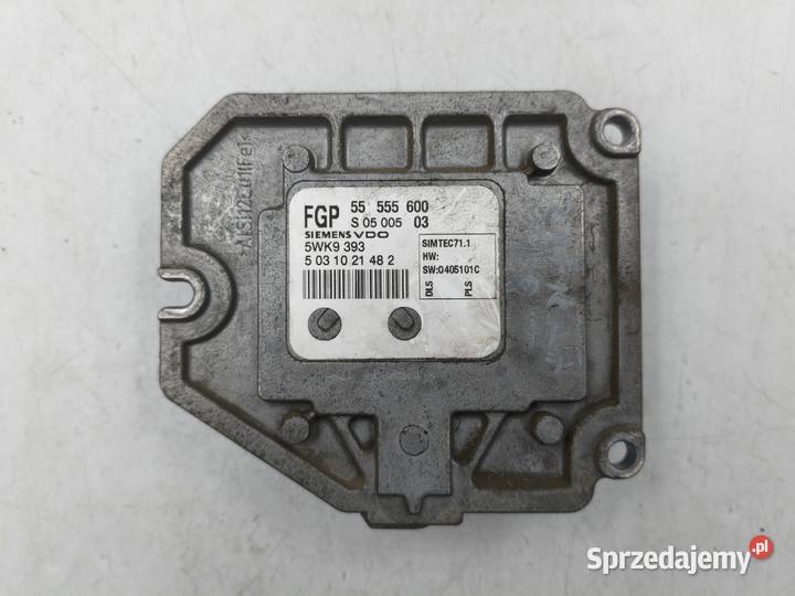 Sterownik Silnika Opel Zafira A 18 16v Z18XE Komputery Wyszków