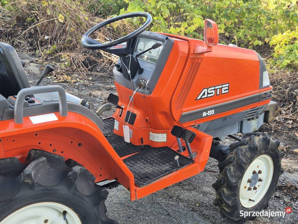 Traktorek traktor KUBOTA ASTE A155D 15 44 Małuszyn