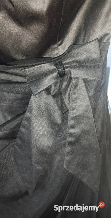 Sukienka studniówka czarna tiul czarny Sulmierzyce