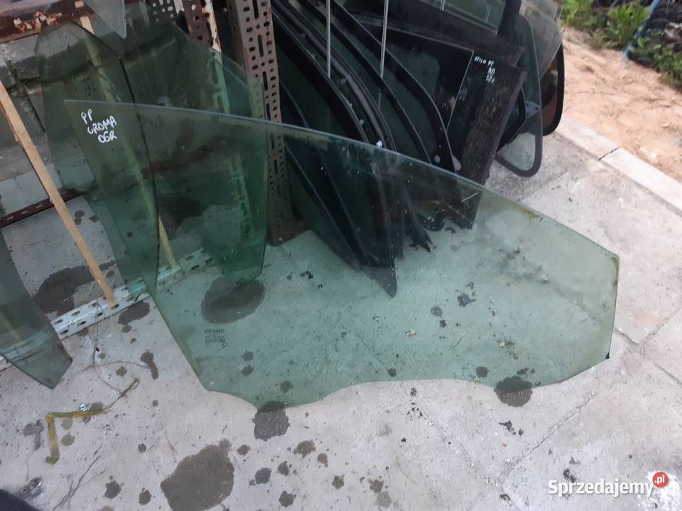Fiat Croma prawa przednia szyba z drzwi Łódź sprzedam