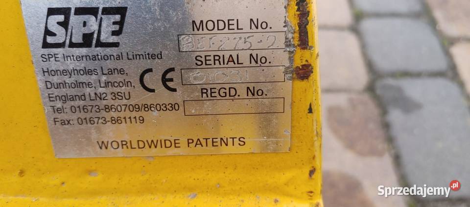 Frezarka do betonu schwamborn 400 V opolskie Namysłów