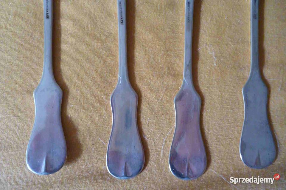 ZESTAW ŁYŻEK STARE SREBRO SUSSMANN małopolskie Kraków sprzedam