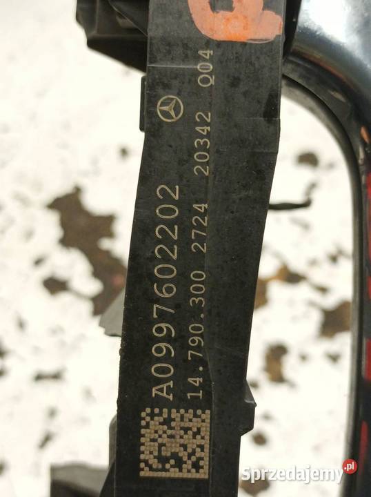 KLAMKA ZEWNĘTRZNA PRAWA PRZÓD 0997602202