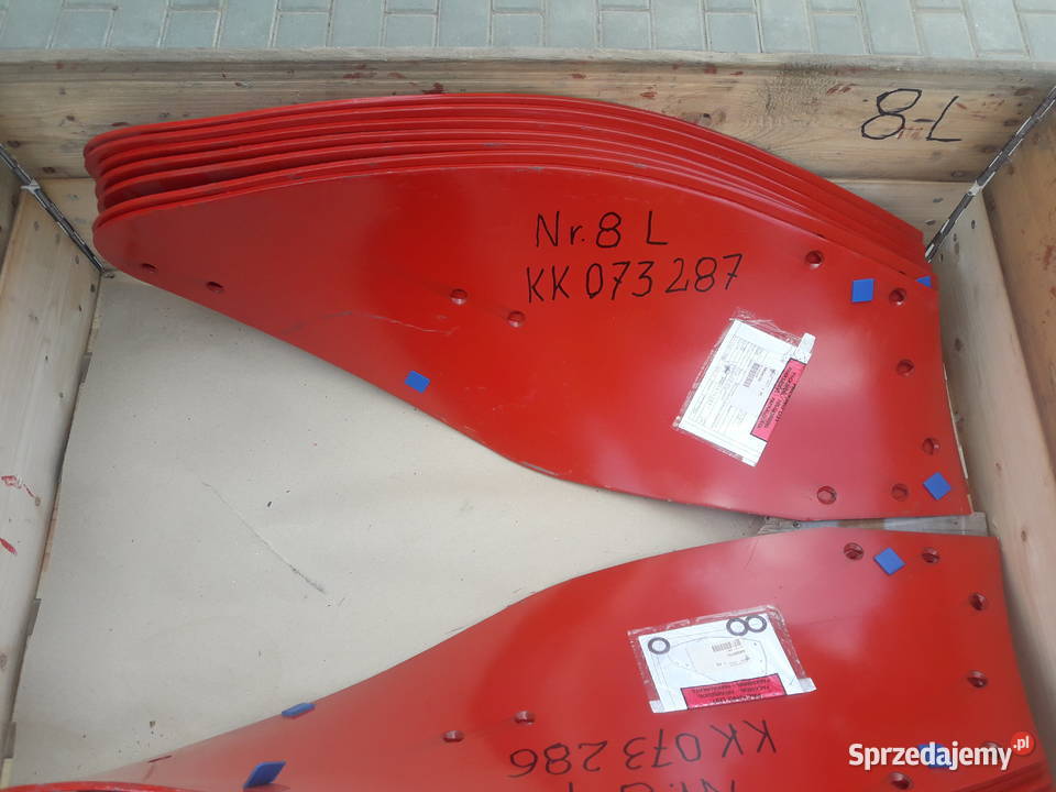 Odkładnica pługa Kverneland korpus 8 KK073286 Kverneland Części zamienne