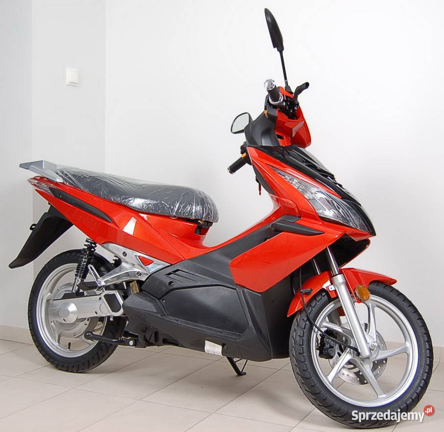 Motorower skuter elektryczny o mocy 800W bateria perła Olsztyn sprzedam