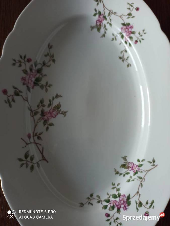 Półmisek porcelana Ćmielów 33x22 biały Białystok sprzedam