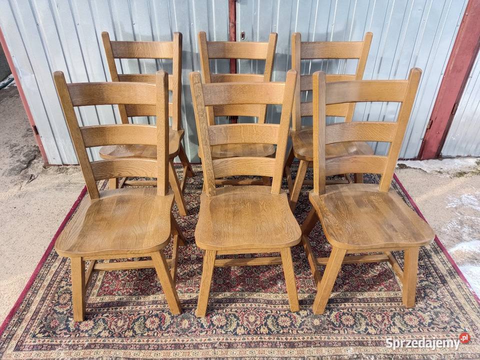 Krzesła sprzedam Borówno sprzedam