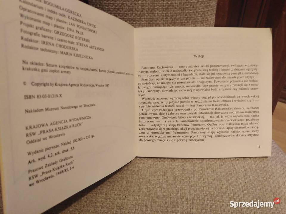 Panorama Racławicka Przewodnik 1987 Wałbrzych sprzedam