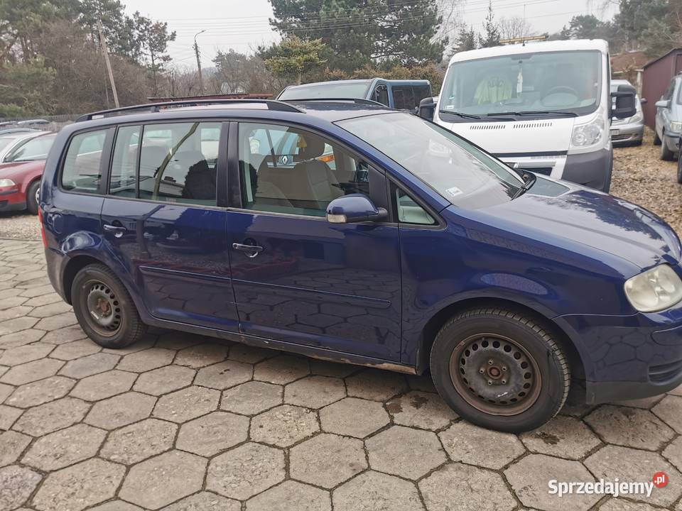 sprzedam vw touran silnik 19 tdi 7 osób hak Touran