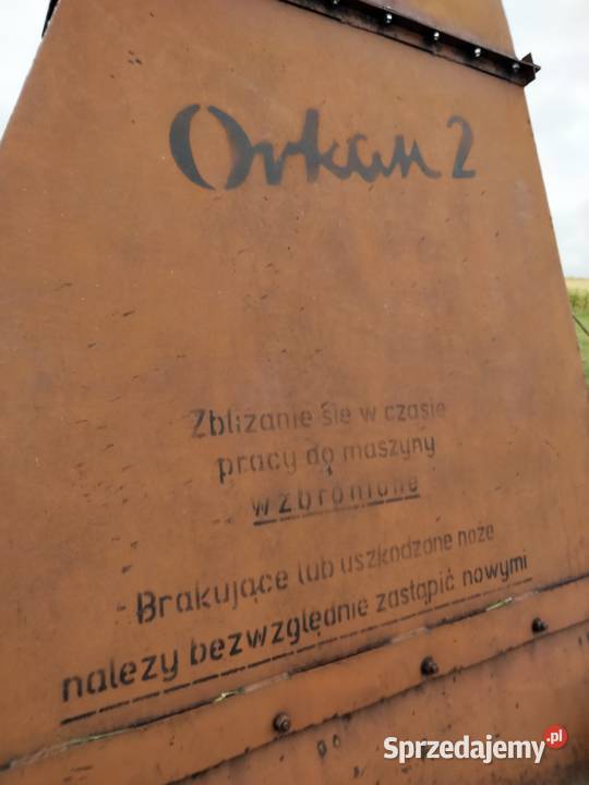 Orkan do zielonek mulczer do trawy słomy sprzedam
