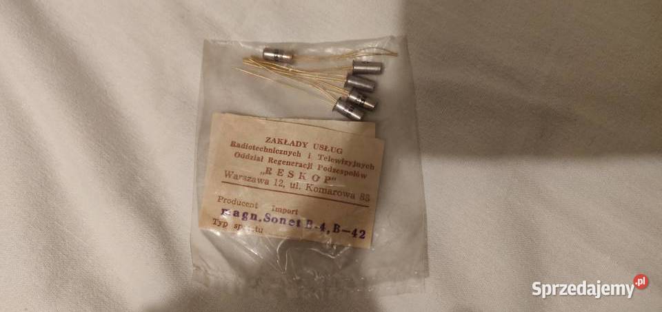 Tranzystor 105 NU70 magnetofon Sonet B4 B42 nowy Warszawa sprzedam