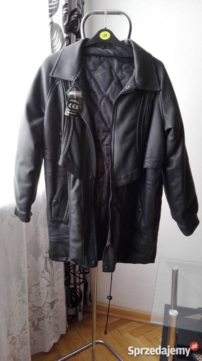 NOWA SKÓROPODOBNA KURTKA ITALI STYLE CCI R5052 Kurtki i płaszcze Łódź
