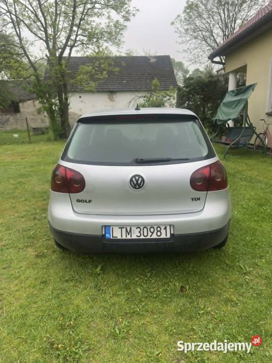 Volkswagen Golf V 19 TDI 2006r podkarpackie Wola Rusinowska