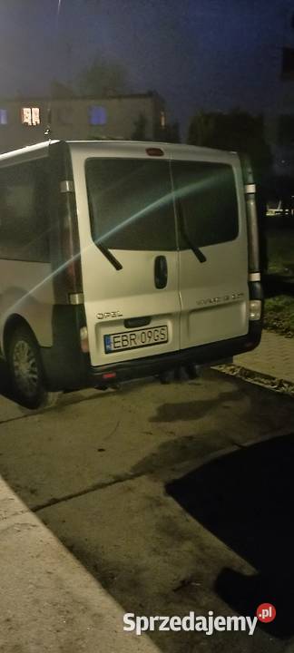 Opel Vivaro nieuszkodzony