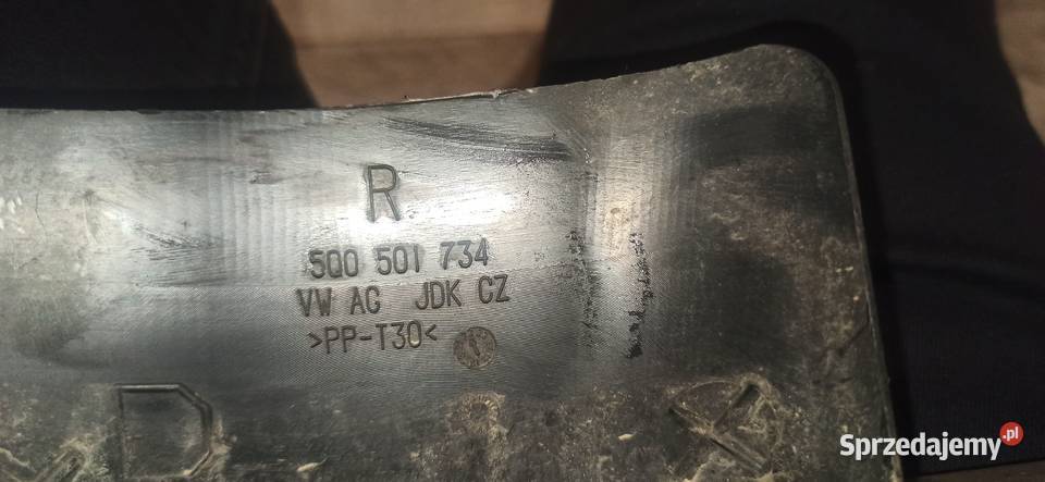 ŚLIZG ZDERZAKA TYŁ VW TIGUAN 5NA 5NA807394A Zderzaki Wadowice