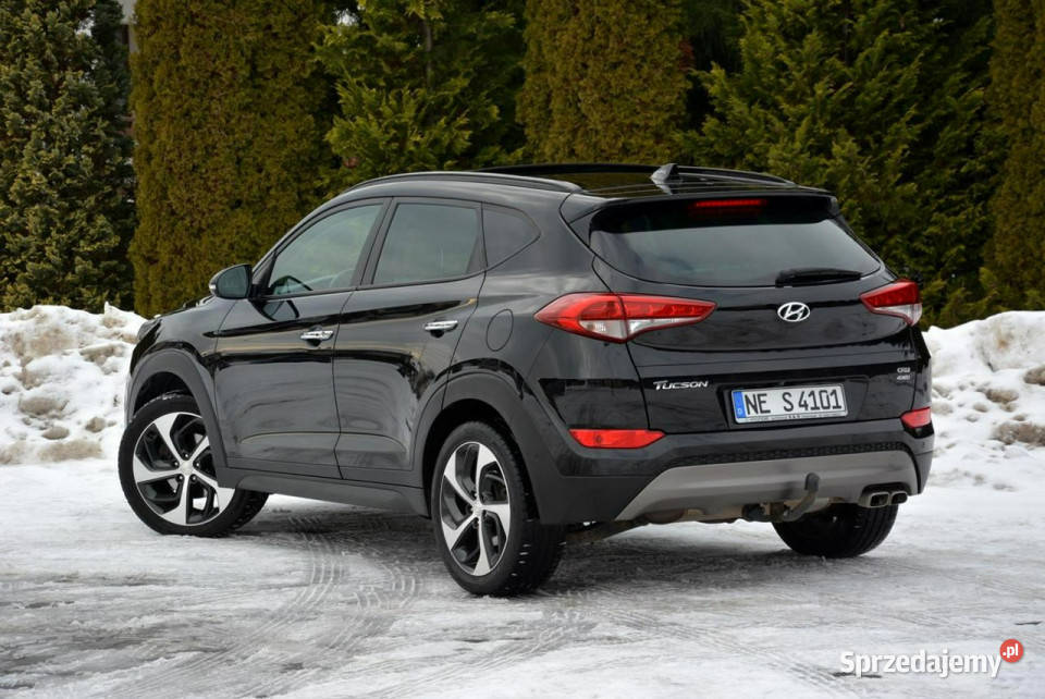 Hyundai Tucson Premium Skóry biXenon Led BLIS nieuszkodzony Ostrów Mazowiecka