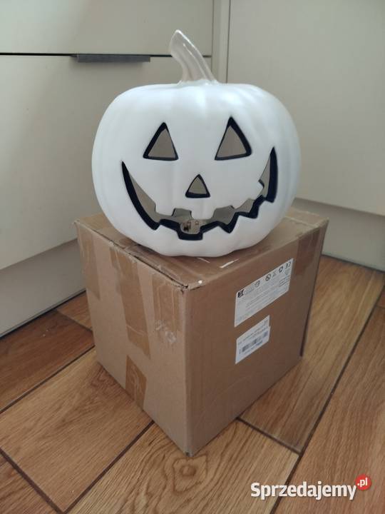 Halloween Dynia swiecąca dekoracja NOWA Pozostałe Oświęcim
