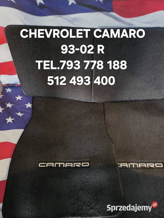 DYWANIKI CHEVROLET CAMARO Z LOGO 932002 R