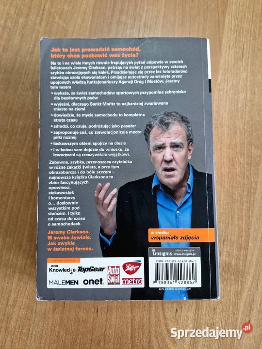 Książka Jeremy Clarkson Wytrącony z równowagi Nowy Dwór Mazowiecki