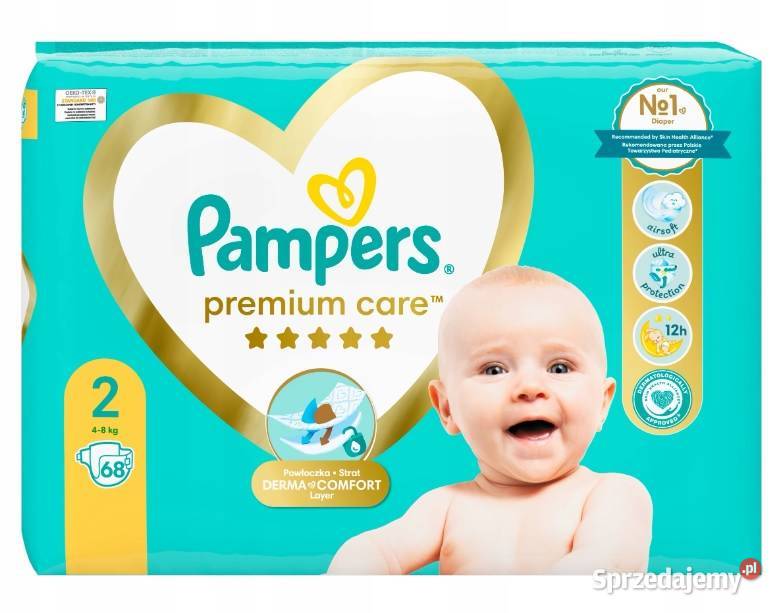 Pieluszki Pampers Premium Care rozmiar 2 48 68 Warszawa