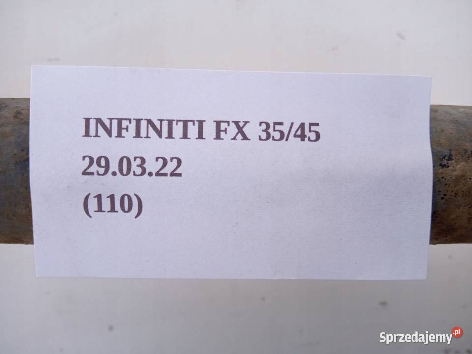 PÓŁOŚ LEWA TYŁ INFINITI FX35 FX45 Nowy Tomyśl
