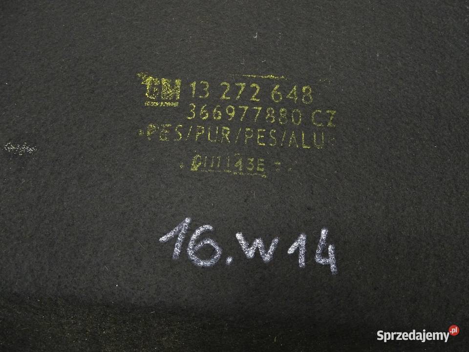 WYGŁUSZENIE PODBITKA MASKI OPEL ASTRA J IV HB