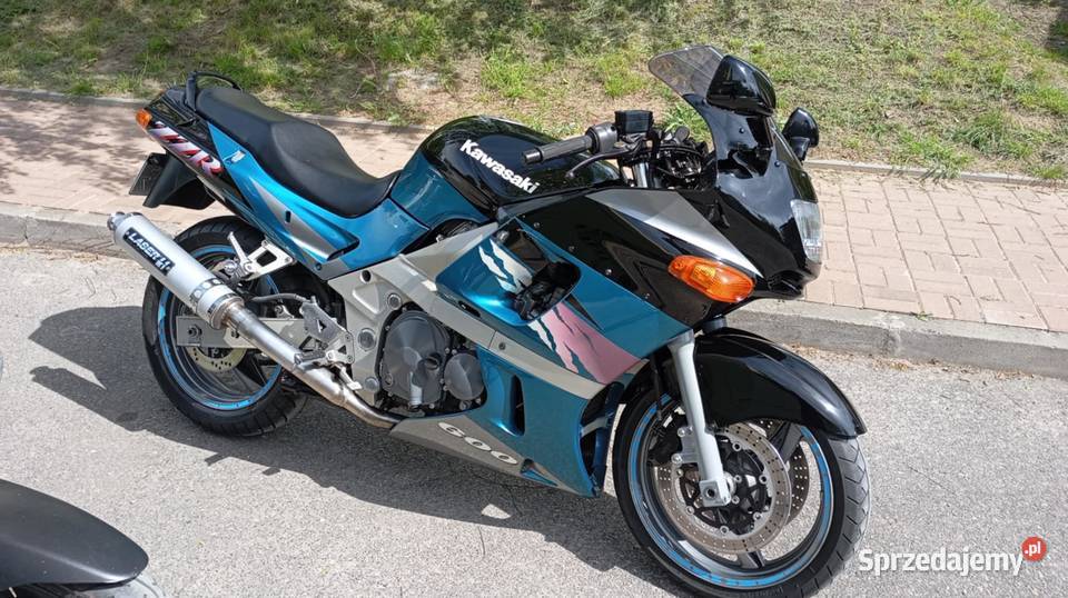 Kawasaki ZZR 600 49000km mazowieckie Płock