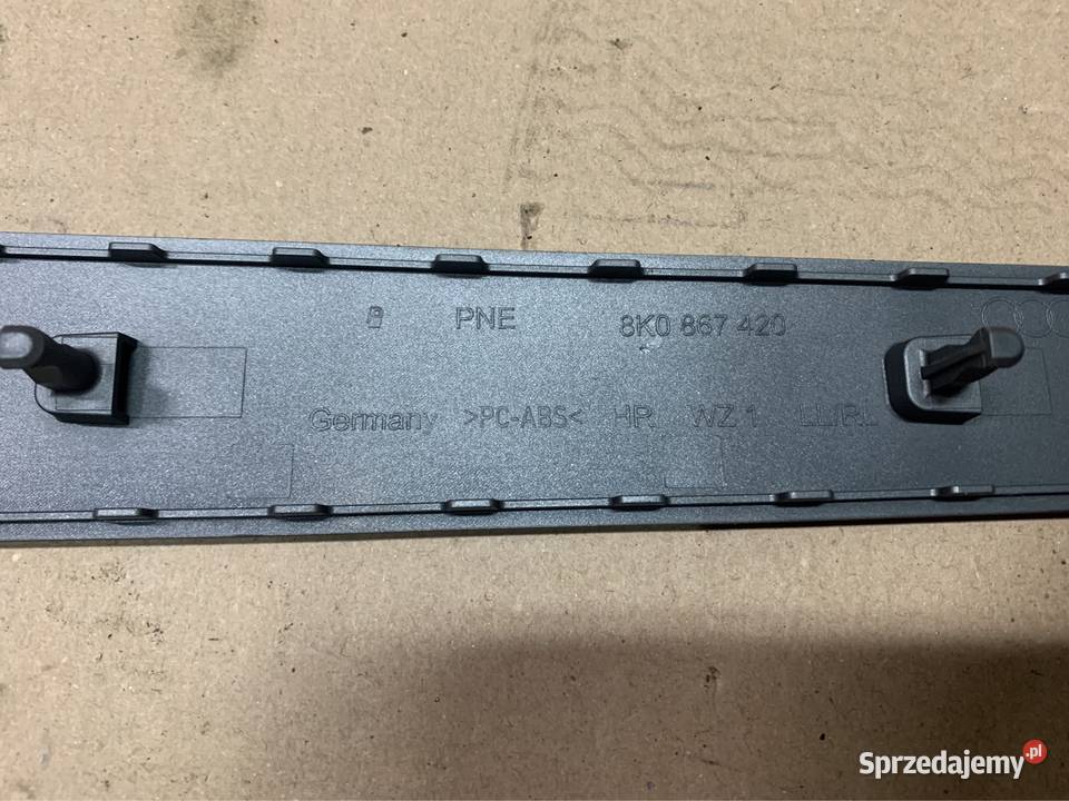 Listwa dekor 8K0827420 audi a4 a5 b8 8T lift zachodniopomorskie
