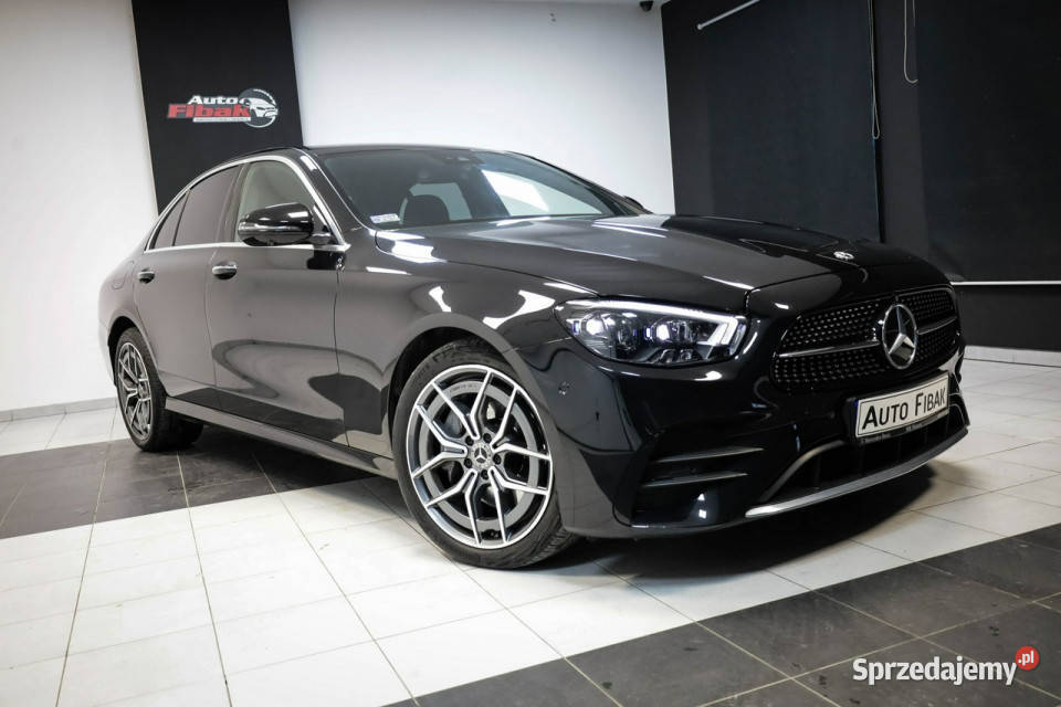 Mercedes E 220 e220d4MaticAMGSalon PolskaI czujnik zmierzchu łódzkie