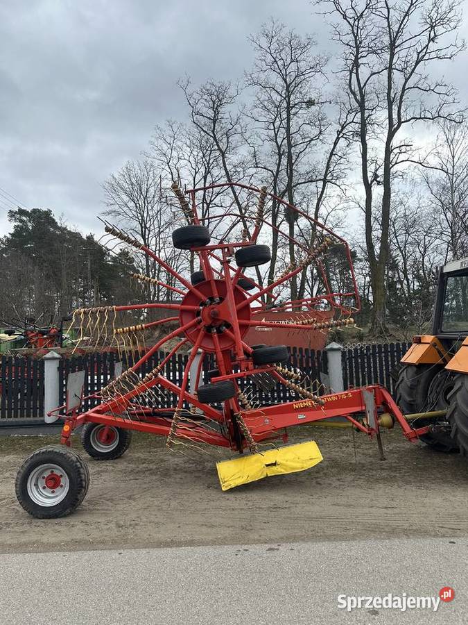 Zgrabiarka dwukaruzelowa Niemeyer Twin 715S nieuszkodzony Kuzie